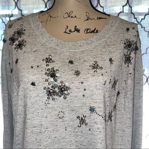 Beaded Sweatshirt